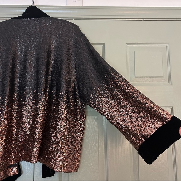 Johnny Was Dorian Sequin Kimono Jacket - Picture 10 of 10